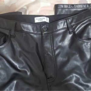 Abercrombie leather pants